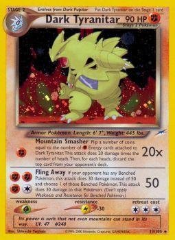 Pokemon - Dunkler Tyranitar (11) - Neo Destiny - Holo von Pokémon