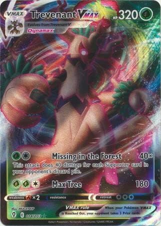 Pokemon Einzelkarte TREVENANT VMAX 014/203 EVOLVING SKIES Rare! von Pokémon