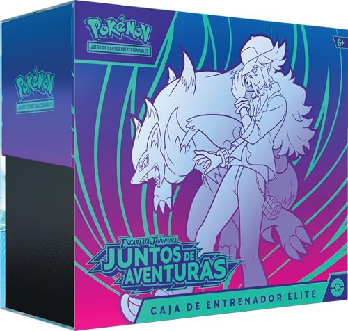Pokémon Elite Trainer-Box aus Scharlachrot und Violett - JCC Pokémon Abenteuerspiele (1 Karte mit erweiterter Illustration, 9 Boosterpacks und Premium-Zubehör) von Pokémon
