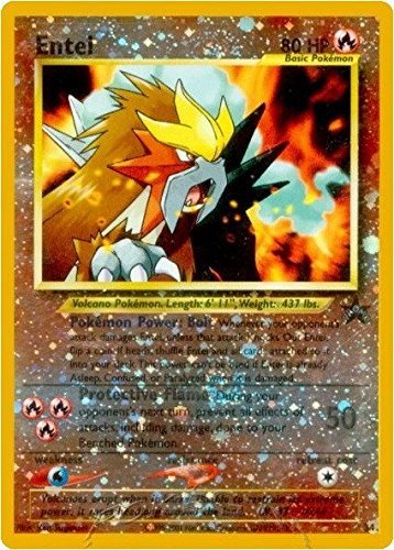 Pokemon - Entei (34) - Wizards Black Star Promos - Holo von Pokémon