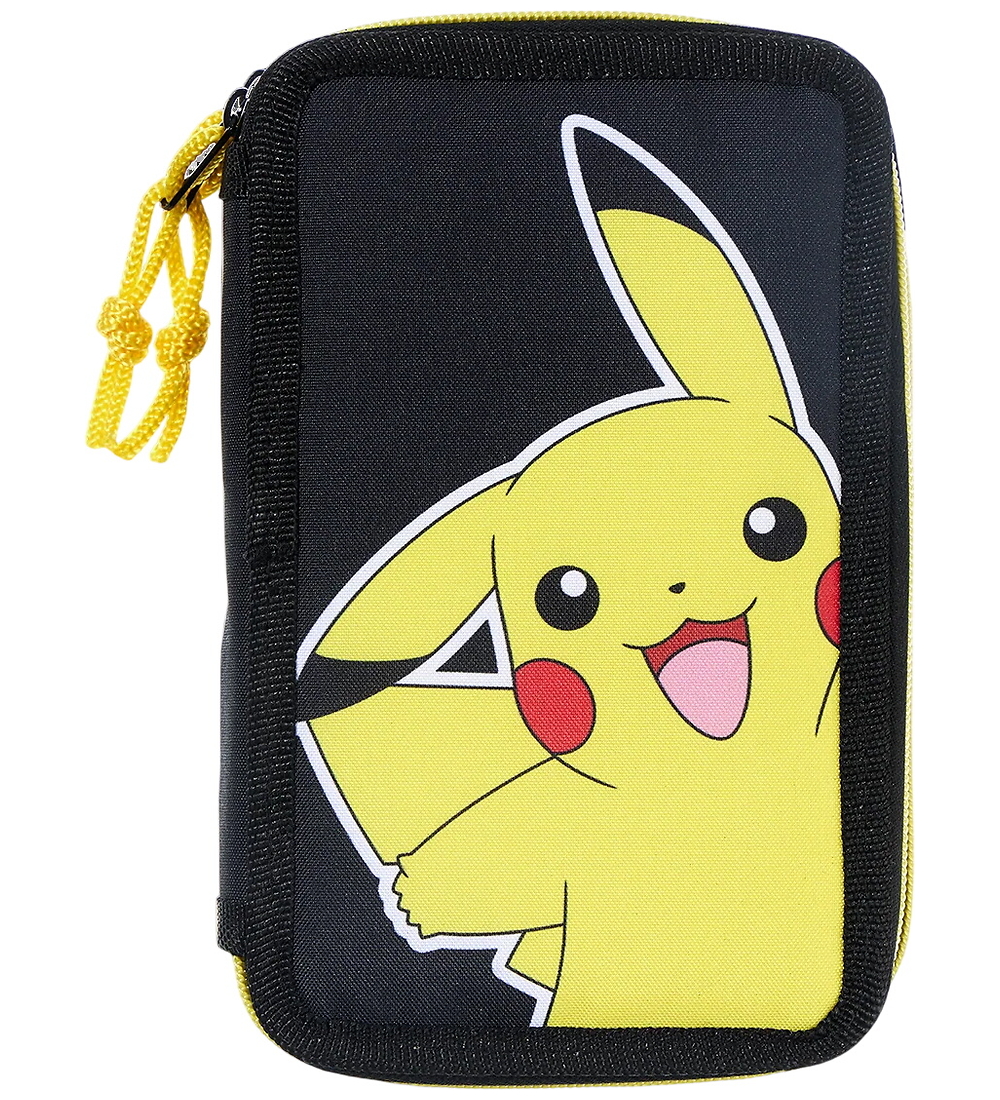 Pokémon Federmäppchen m. Inhalt - Doppel - Schwarz m. Pikachu - Pokémon - One Size - Federmäppchen Pokémon Federmäppchen m. Inhalt - Doppel - Schwarz m. Pikachu - Pokémon - One Size - Federmäppchen von Pokémon
