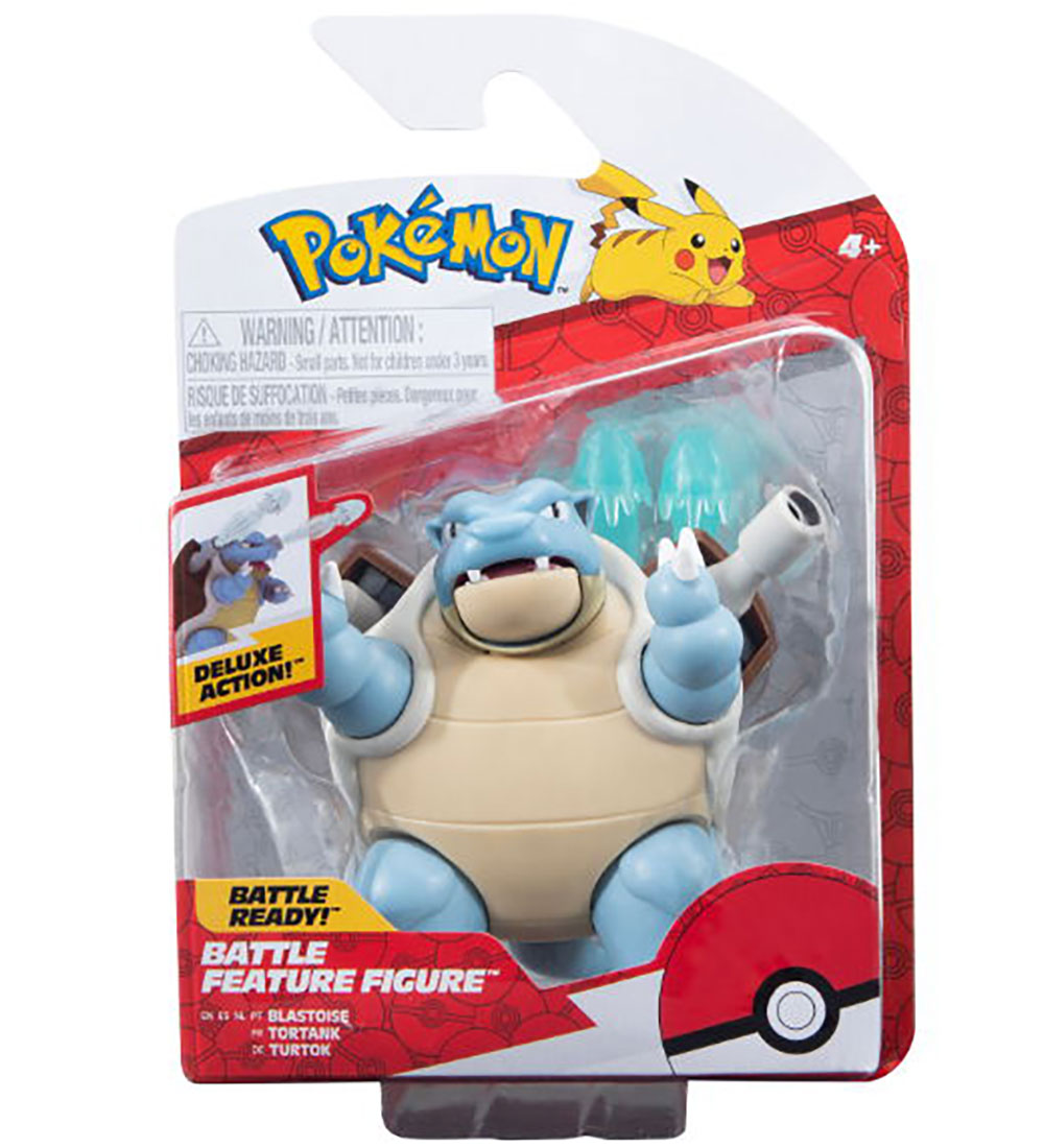 Pokémon Figur - Battle Feature Figure - Blastoise Deluxe - Pokémon - One Size - Spielzeugfiguren Pokémon Figur - Battle Feature Figure - Blastoise Deluxe - Pokémon - One Size - Spielzeugfiguren von Pokémon