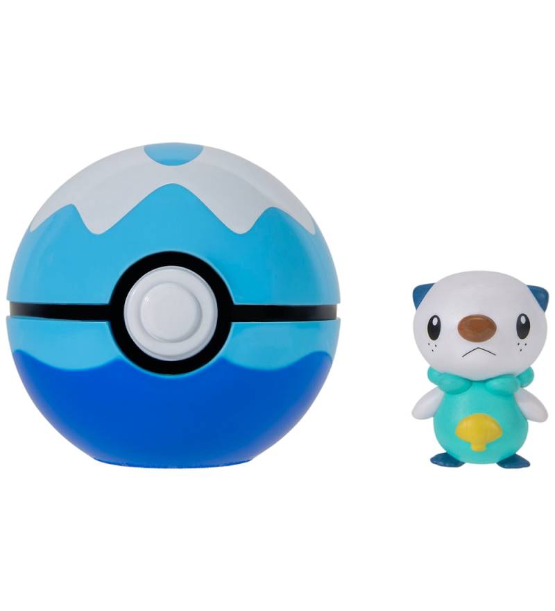 Pokémon Figur – Clip 'N' GO – Ottaro m. Dive Ball - Pokémon - One Size - Spielzeugfiguren Pokémon Figur – Clip 'N' GO – Ottaro m. Dive Ball - Pokémon - One Size - Spielzeugfiguren von Pokémon