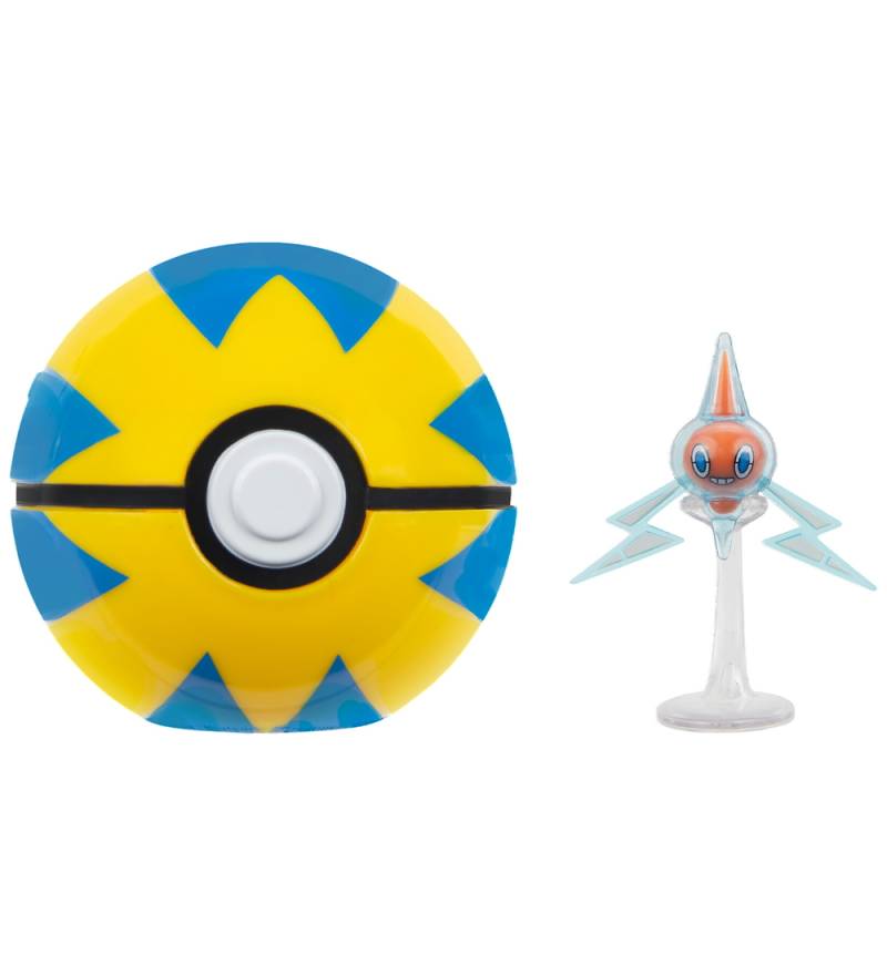 Pokémon Figur – Clip 'N' GO – Rotom m. Schnellball - Pokémon - One Size - Spielzeugfiguren Pokémon Figur – Clip 'N' GO – Rotom m. Schnellball - Pokémon - One Size - Spielzeugfiguren von Pokémon