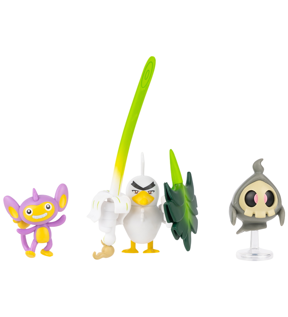 Pokémon Figuren - 3er-Pack - Battle Figure - Aipom/Sirfetch'd/Du - Pokémon - One Size - Spielzeugfiguren Pokémon Figuren - 3er-Pack - Battle Figure - Aipom/Sirfetch'd/Du - Pokémon - One Size - Spielzeugfiguren von Pokémon