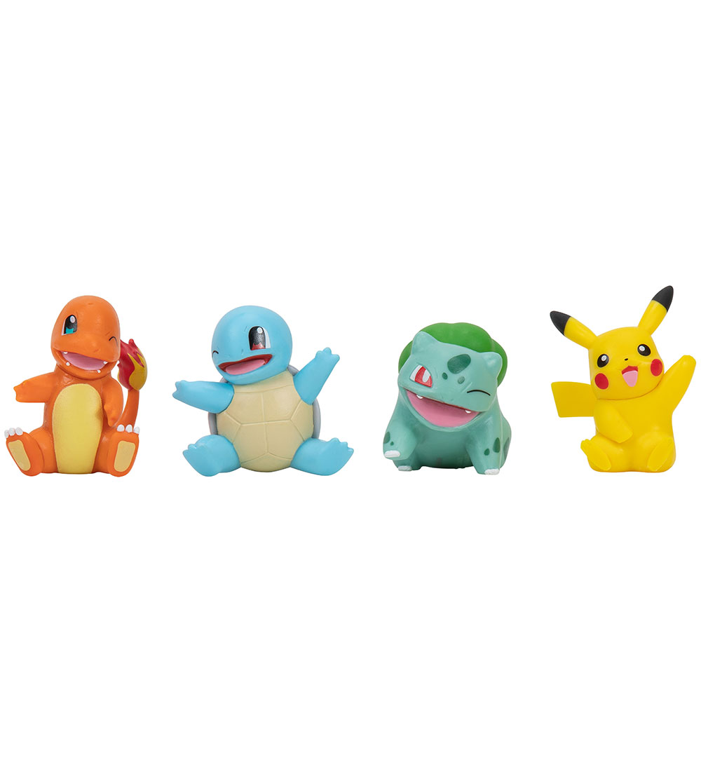Pokémon Figuren - 4er-Pack - Kampffigurenpaket - Pikachu/Charman - Pokémon - One Size - Spielzeugfiguren Pokémon Figuren - 4er-Pack - Kampffigurenpaket - Pikachu/Charman - Pokémon - One Size - Spielzeugfiguren von Pokémon