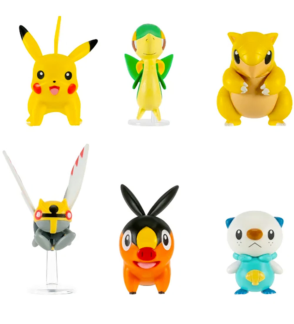 Pokémon Figuren - 6er-Pack - Battle Figure - Pokémon - One Size - Spielzeugfiguren Pokémon Figuren - 6er-Pack - Battle Figure - Pokémon - One Size - Spielzeugfiguren von Pokémon