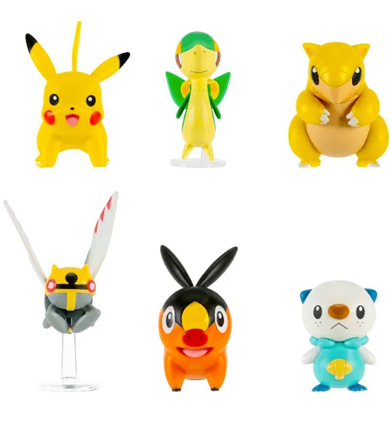 Pokémon Figuren - 6er-Pack - Battle Figure - Pokémon - One Size - Spielzeugfiguren Pokémon Figuren - 6er-Pack - Battle Figure - Pokémon - One Size - Spielzeugfiguren von Pokémon