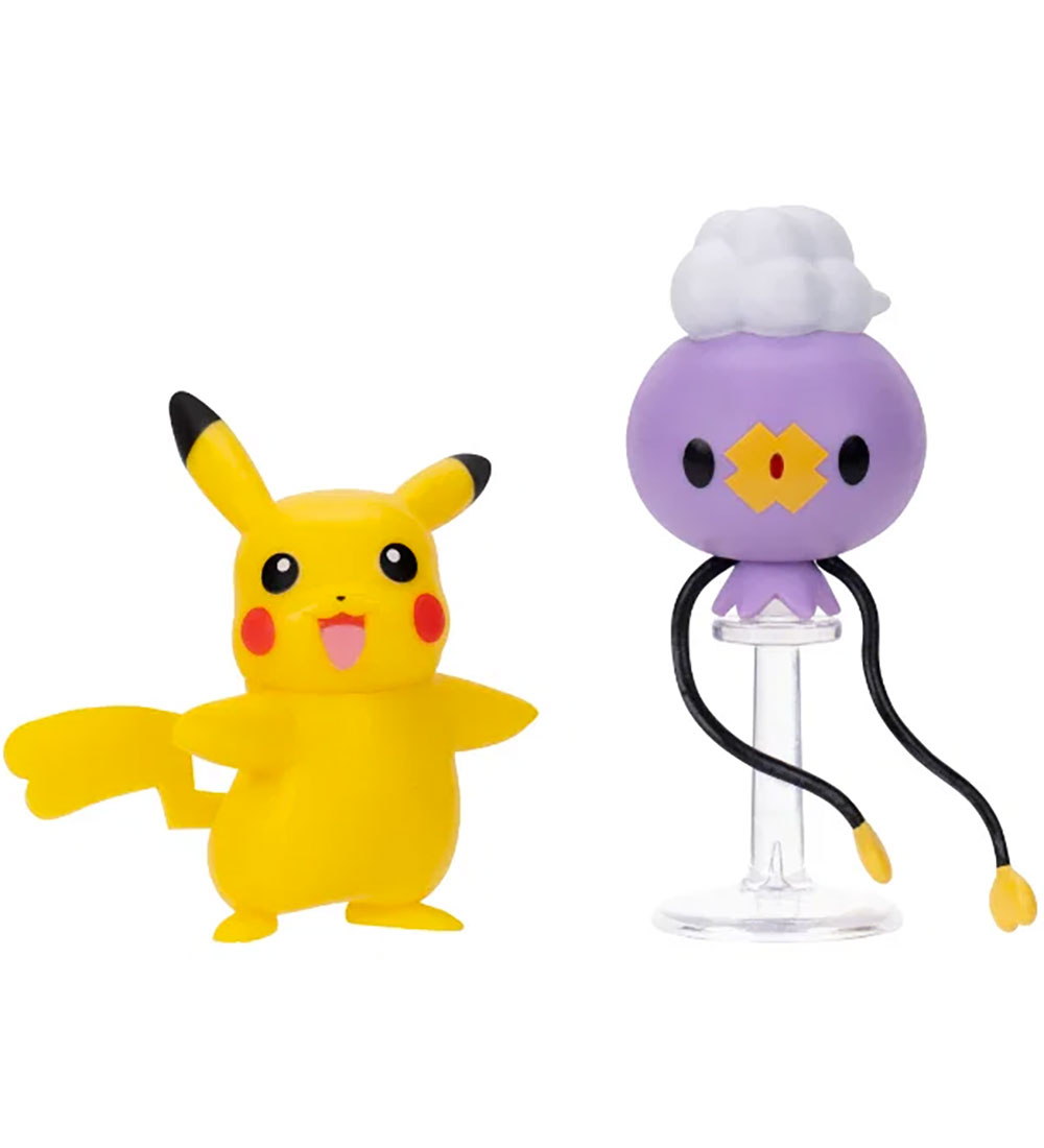 Pokémon Figuren - Battle Figure - 2er-Pack - Pikachu/Drifloon - Pokémon - One Size - Spielzeugfiguren Pokémon Figuren - Battle Figure - 2er-Pack - Pikachu/Drifloon - Pokémon - One Size - Spielzeugfiguren von Pokémon
