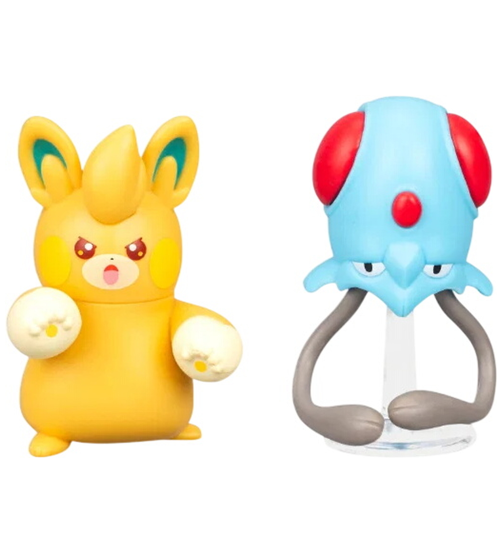 Pokémon Figuren - Battle Figure - Pawmo/Tentacool - Pokémon - One Size - Spielzeugfiguren von Pokémon