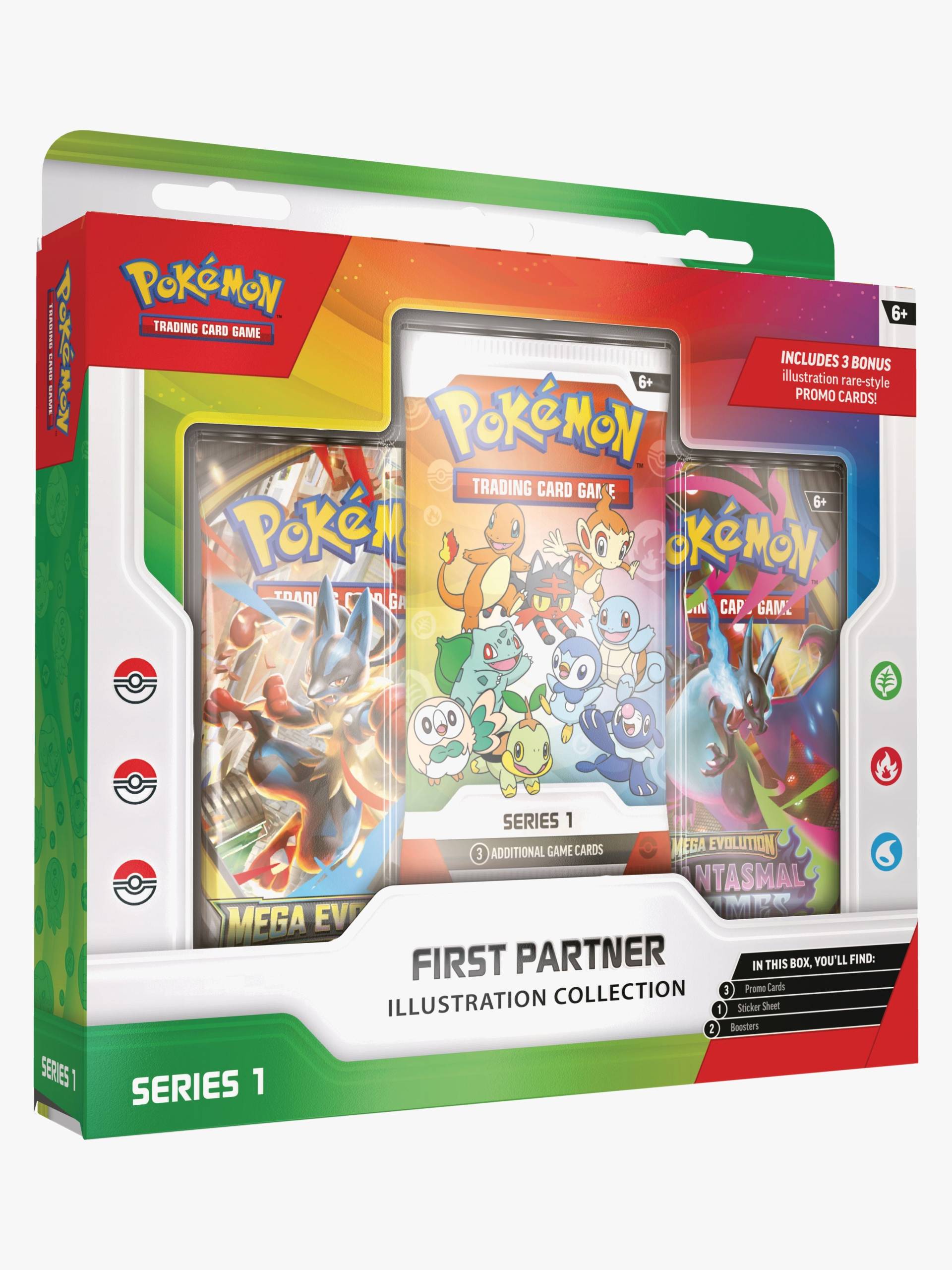 Pokémon First Partner Illustration Collectio Series 1 Sammelbox Pokémon First Partner Illustration Collectio Series 1 Sammelbox von Pokémon