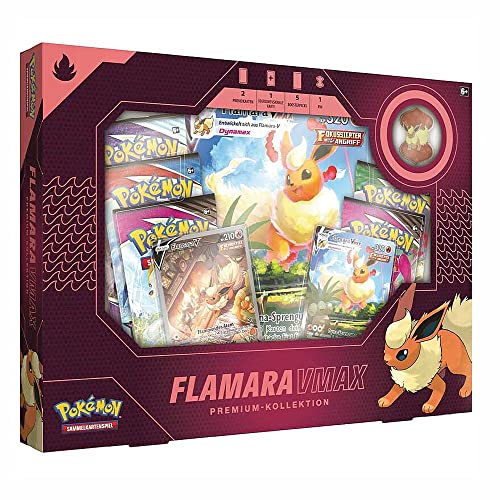 Pokemon Flamara VMAX Kollektion Sammelkarten | Sammler-Edition von Pokémon