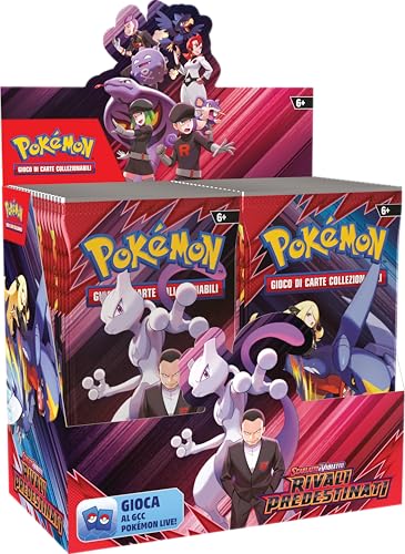 Pokémon GCC: Display von Booster-Packs der Erweiterung Scharlachrot und Violett – Predestinierte Rivalen (36 Erweiterungspackungen) von Pokémon