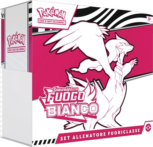 Pokémon GCC: Elite-Trainer-Set für Reshiram der Erweiterung Scharlachrot und Violett – weißes Feuer, mit Einer vollen Karte von Tornadus, neun Erweiterungspackungen und Premium-Zubehör Pokémon GCC: Elite-Trainer-Set für Reshiram der Erweiterung Scharlachrot und Violett – weißes Feuer, mit Einer vollen Karte von Tornadus, neun Erweiterungspackungen und Premium-Zubehör von Pokémon