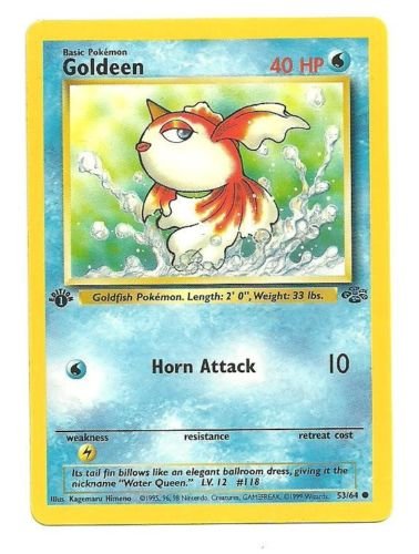 Pokemon - Goldeen (53) - Jungle - 1st Edition von Pokemon