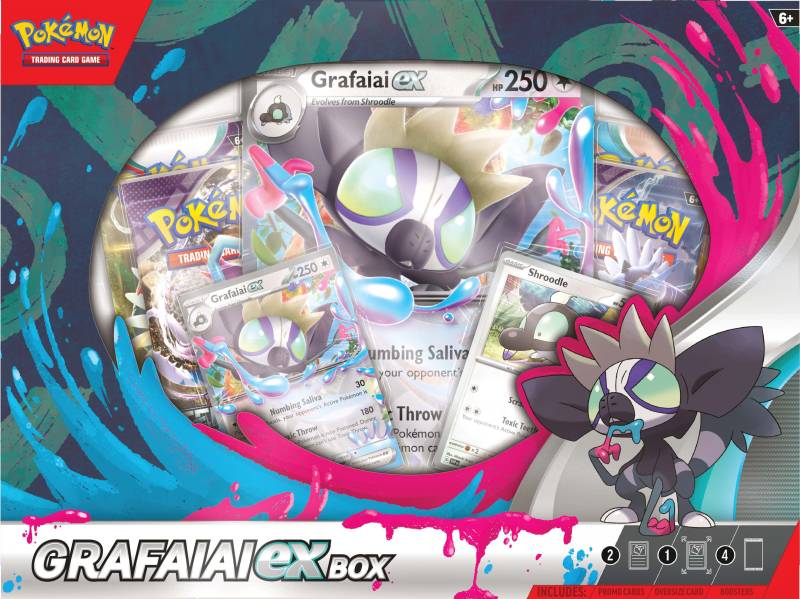 Pokémon Grafaiai EX Box Sammelkarten von Pokémon