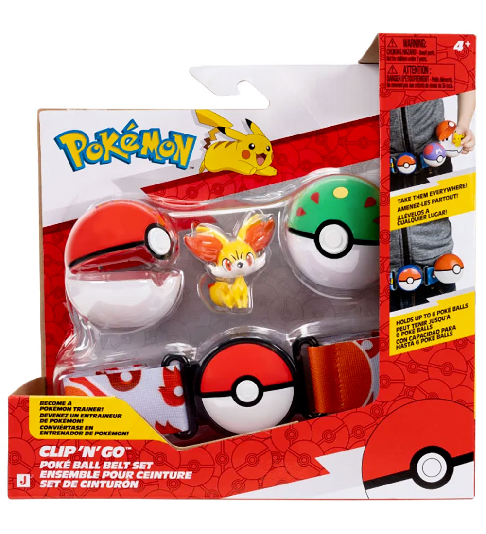 Pokémon Gürtelset - Fenniken - Clip 'N' Go - Pokémon - One Size - Spielzeugfiguren Pokémon Gürtelset - Fenniken - Clip 'N' Go - Pokémon - One Size - Spielzeugfiguren von Pokémon