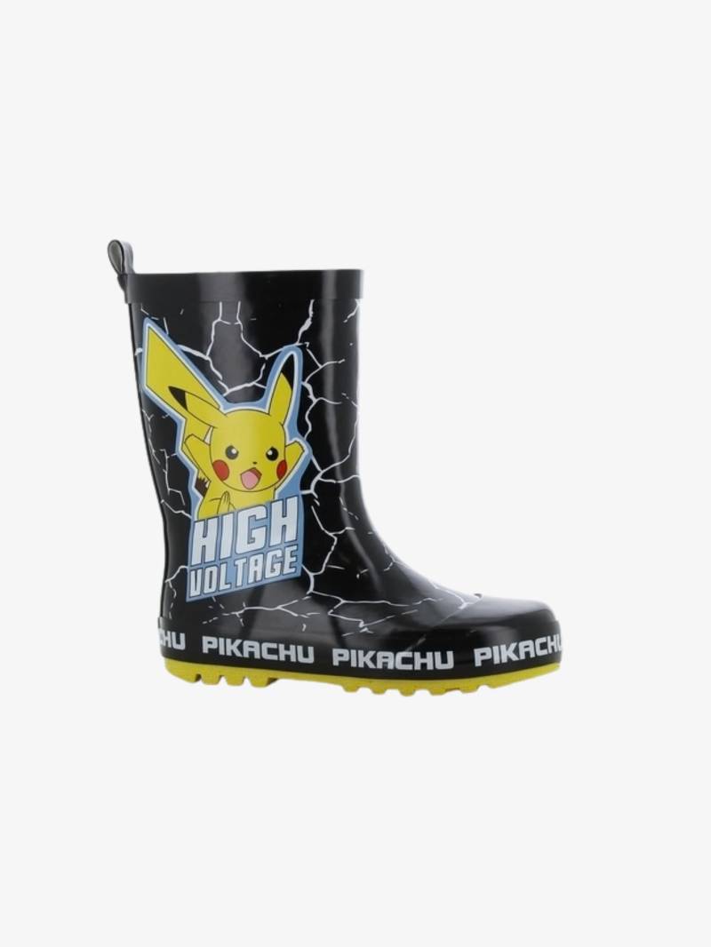 Pokémon Gummistiefel, Black/Yellow, 29, Kindergummistiefel, Kinderstiefel, Gummistiefel kinder, Kids von Pokémon
