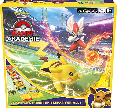 Pokémon-Sammelkartenspiel: Kampfakademie (Liberlo-V, Pikachu-V & Evoli-V) von Pokémon