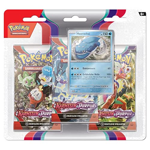 Pokèmon (Sammelkartenspiel), PKM KP01 3-Pack Blister DE MBE6 Pokèmon (Sammelkartenspiel), PKM KP01 3-Pack Blister DE MBE6 von Pokémon