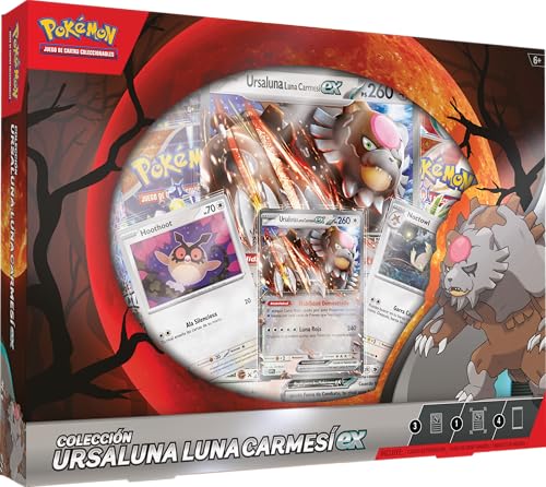 Pokémon-Sammlung: Ursaluna Mond Purpur Ex (4 holografische Karten und 4 Sammelkarten-Erweiterungspackungen) Pokémon-Sammlung: Ursaluna Mond Purpur Ex (4 holografische Karten und 4 Sammelkarten-Erweiterungspackungen) von Pokémon