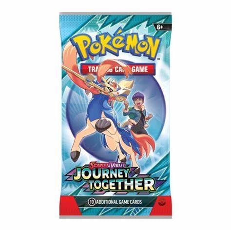 Pokemon Journey Together – Einzel-Booster-Pack – 10 Karten – Packkunst kann variieren von Pokémon