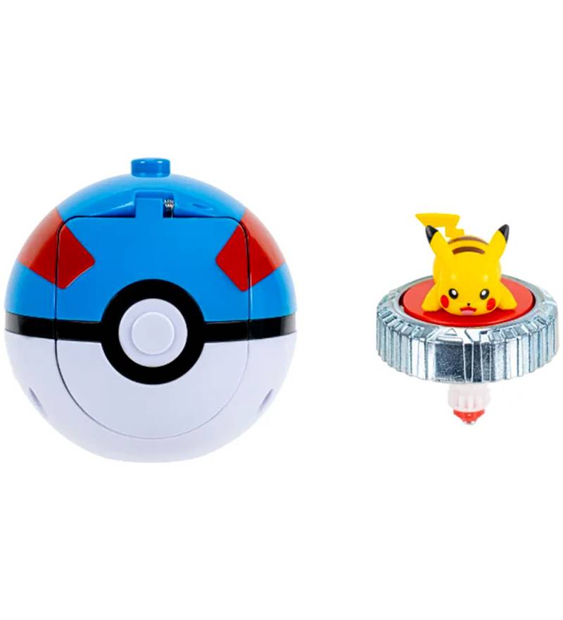 Pokémon Kampfspinner - Pikachu - Pokémon - One Size - Spielzeugfiguren Pokémon Kampfspinner - Pikachu - Pokémon - One Size - Spielzeugfiguren von Pokémon