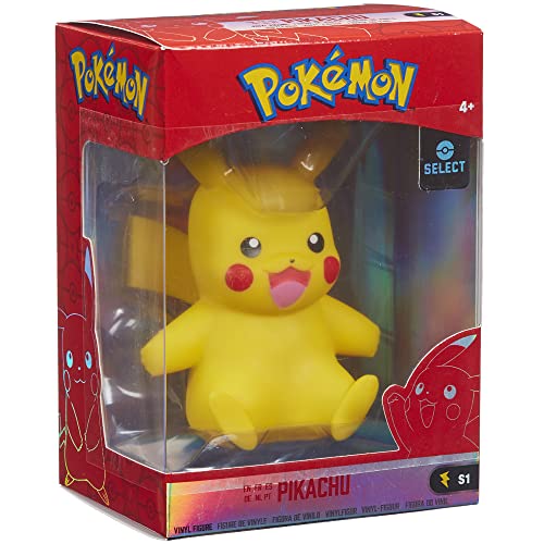 Pokémon PKW2275 Pikachu Select FIGURE-10,2 cm Figur aus hochwertigem Vinyl, Mehrfarbig Pokémon PKW2275 Pikachu Select FIGURE-10,2 cm Figur aus hochwertigem Vinyl, Mehrfarbig von Pokémon