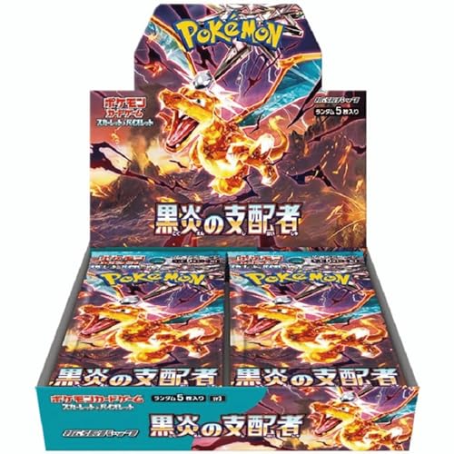 Pokemon Kartenspiel Scarlet & Violet Expansion Pack Black Flame Ruler Box, Japanese Ver von Pokémon