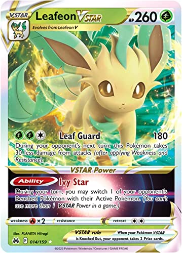 Pokemon - Leafeon VSTAR 014/159 - Crown Zenith - Ultra Rare Card von Pokémon