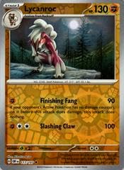 Pokemon Lycanroc 117/197 - Obsidian Flames - Reverse Foil - Einzelkarte von Pokémon