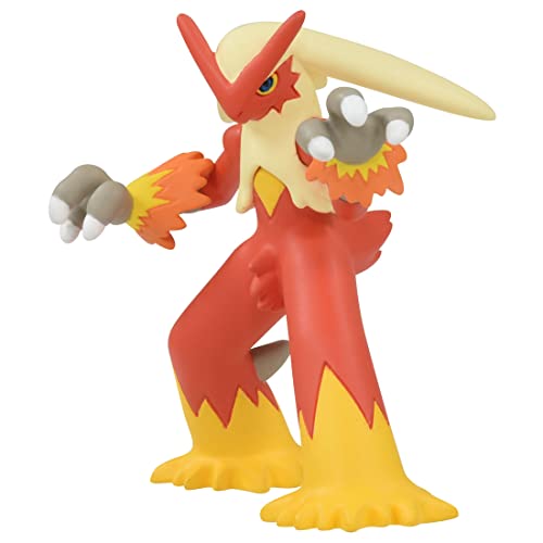 Takara Tomy Pokemon (Höhe 5cm) Monster Collection Moncolle MS-38 Blaziken Lohgock von Pokémon