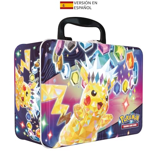 Pokémon Sammelkartenspiel Koffer (3 holografische Promo-Karten, 6 Booster-Packs, 1 Terapagos Münze, 4 Aufkleberbögen, 1 Minialbum, Metallkoffer) Pokémon Sammelkartenspiel Koffer (3 holografische Promo-Karten, 6 Booster-Packs, 1 Terapagos Münze, 4 Aufkleberbögen, 1 Minialbum, Metallkoffer) von Pokémon
