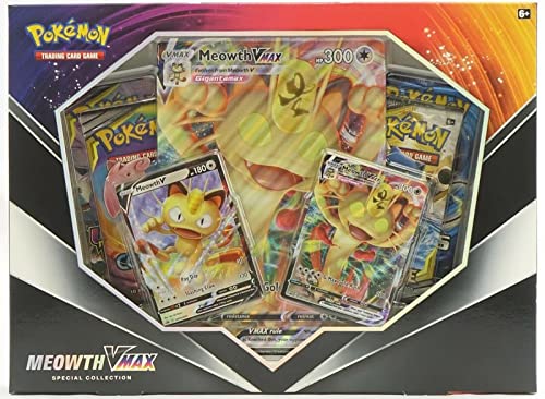 Pokémon Meowth Vmax Sammelbox - Sammelkarte - Card Set - 1 Stück von Pokémon