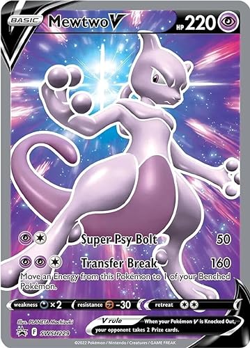 Pokémon Pokemon - Mewtwo V -SWSH229 - Full Art - Black Star Promo - Pokemon Go Pokémon Pokemon - Mewtwo V -SWSH229 - Full Art - Black Star Promo - Pokemon Go von Pokémon