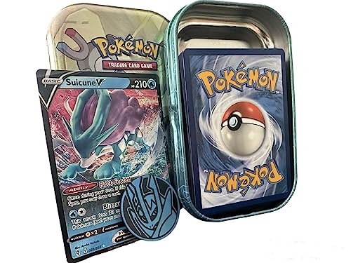 PoKéMoN Mini Tin Bundle – 50 sortierte Karten, 1 zufällige Ultra Rare & Spielmünze von Pokémon