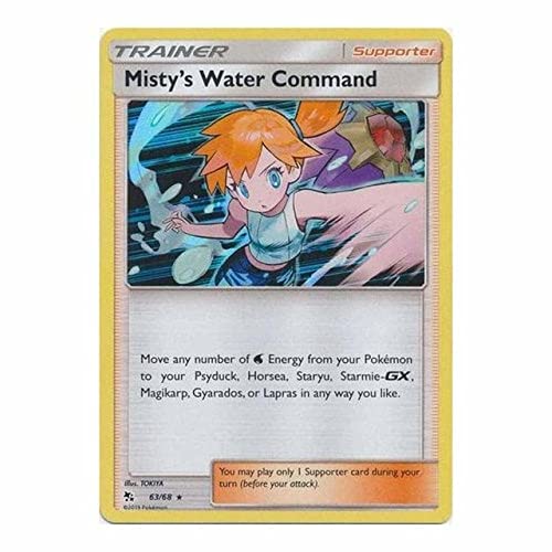 Pokemon Misty's Water Command 63/68 Holo Hidden Fates English Pokemon Misty's Water Command 63/68 Holo Hidden Fates English von Pokémon