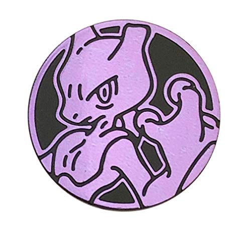Pokemon Offizielle Münze – Mewtu (Tournament Legal) Kartenspiel Flipping Coin von Pokemon