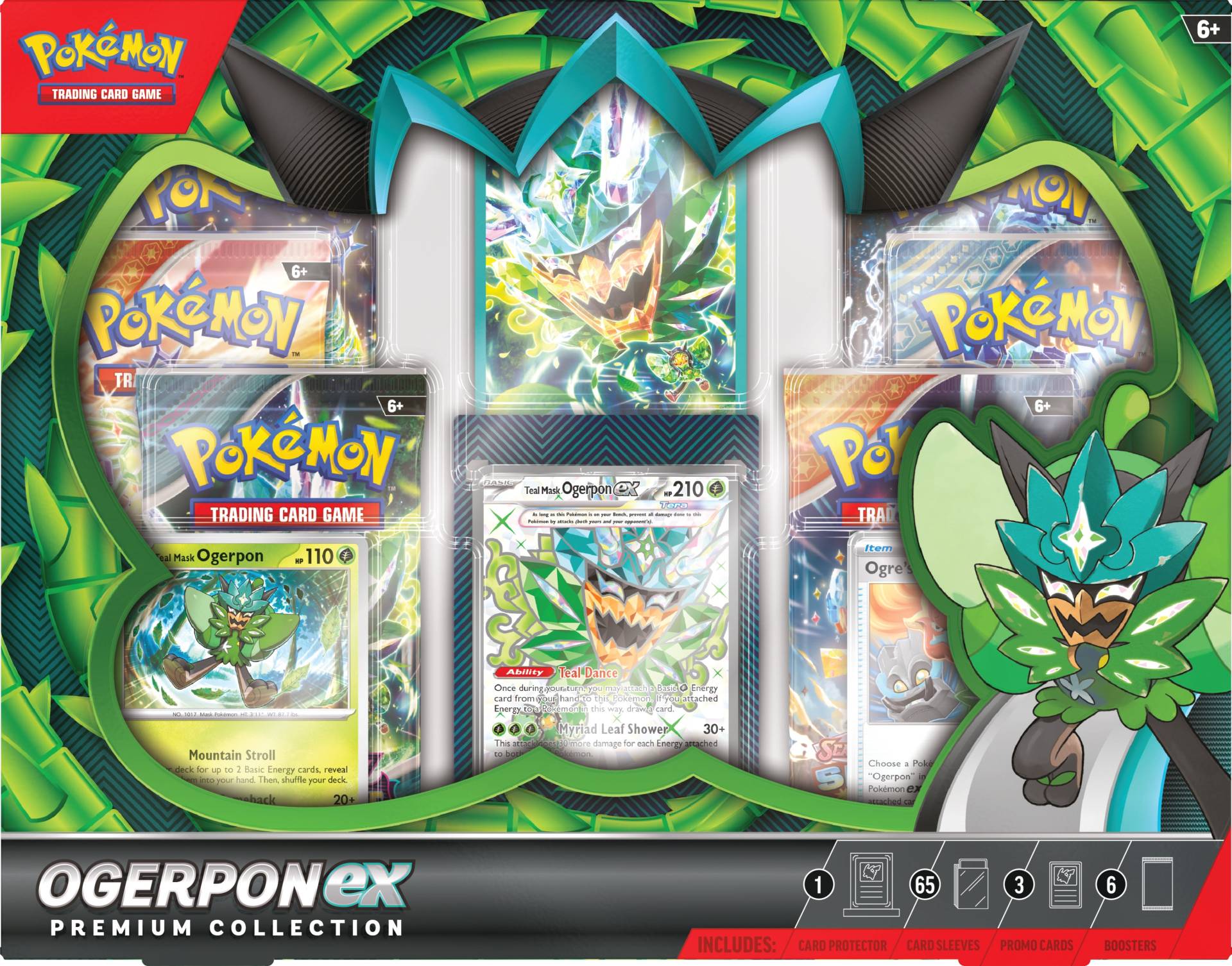 Pokémon Ogerpon EX Premium Collection Sammelkarten Pokémon Ogerpon EX Premium Collection Sammelkarten von Pokémon