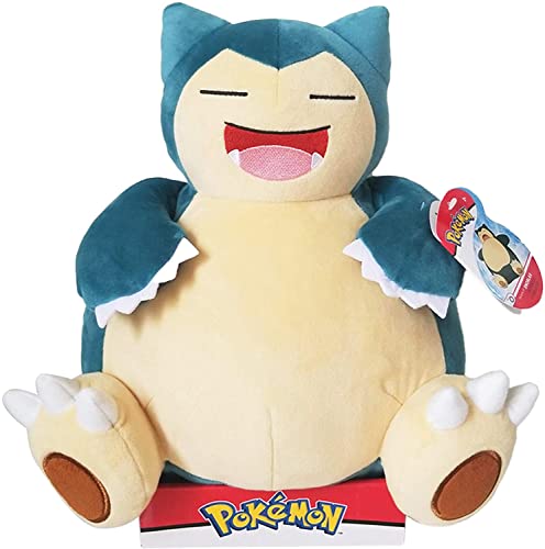 Pokémon PKW0102-30cm Plüsch - Relaxo, offizielles Plüsch von Pokémon