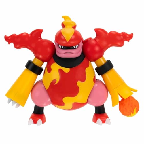 Pokémon PKW0169 - Battle Feature Figur - Magmortar, offizielle detaillierte Figur, je 5 cm Pokémon PKW0169 - Battle Feature Figur - Magmortar, offizielle detaillierte Figur, je 5 cm von Pokémon
