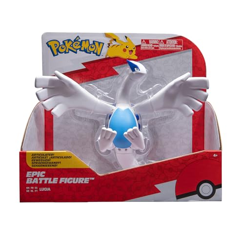 Pokémon PKW0183 - Epic Figure Lugia, offizielle bewegliche Figur, 30 cm Pokémon PKW0183 - Epic Figure Lugia, offizielle bewegliche Figur, 30 cm von Pokemon