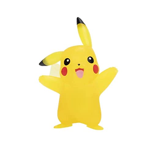 Pokémon PKW2402-7,5cm Select Figuren - Pikachu, offizielle durchsichtige Figur von Pokémon