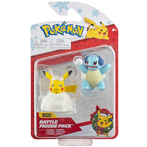 Pokemon PKW2485 Spielzeug, Pikachu & Schiggy von Pokémon