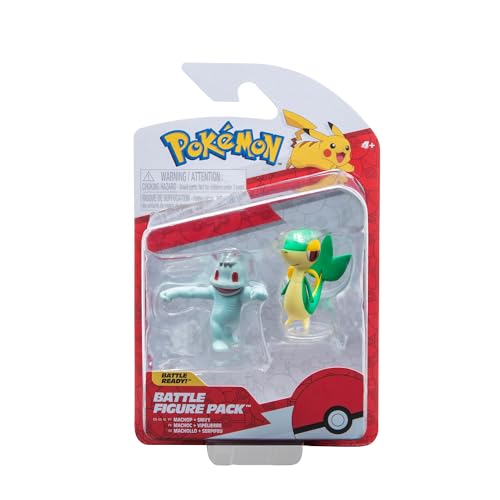 Pokémon PKW3002 Battle Figure Set - Machollo Serpifeu - offizielles Battlefigurenset Figurenset Pokémon PKW3002 Battle Figure Set - Machollo Serpifeu - offizielles Battlefigurenset Figurenset von Pokémon