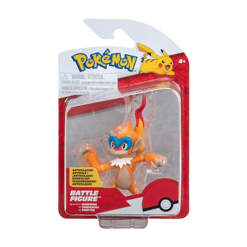 Pokémon PKW3010 - Battle Figure Pack - Panpyro, offizielle detaillierte Figur, 7,5 cm Pokémon PKW3010 - Battle Figure Pack - Panpyro, offizielle detaillierte Figur, 7,5 cm von Pokémon