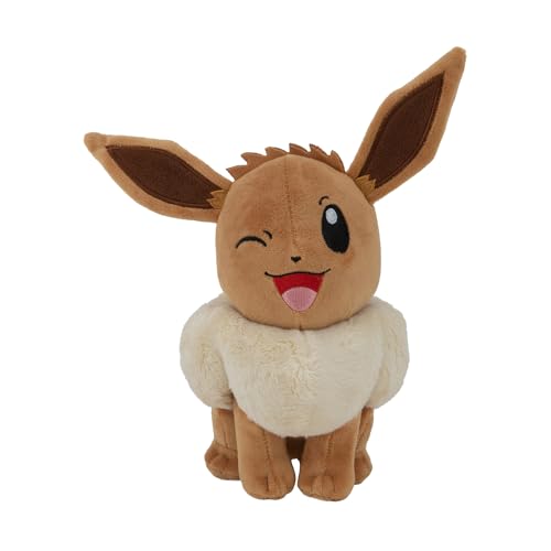 Pokémon PKW3079-20 cm Plüsch - Evoli, offizielles Plüsch Pokémon PKW3079-20 cm Plüsch - Evoli, offizielles Plüsch von Pokémon
