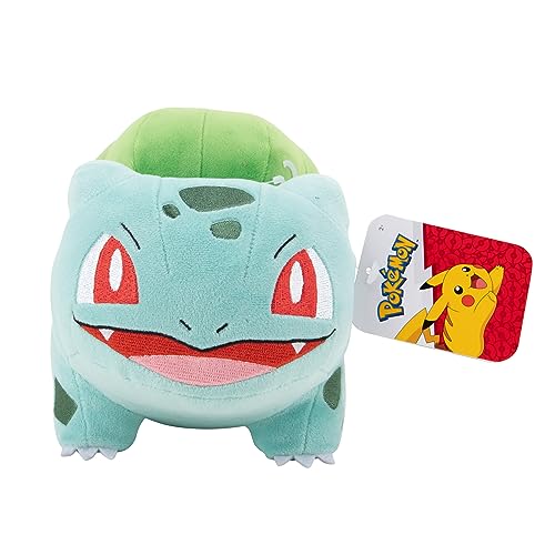Pokémon PKW3083-20cm Plüsch - Bisasam, offizielles Plüsch von Pokemon