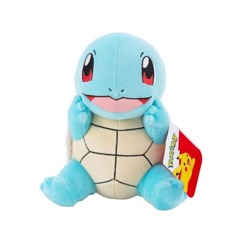 Pokémon PKW3084-20cm Plüsch - Schiggy, offizielles Plüsch von Pokémon