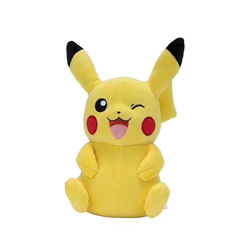 Pokémon PKW3106-30cm Plüsch - Pikachu, offizielles Plüsch von Pokémon